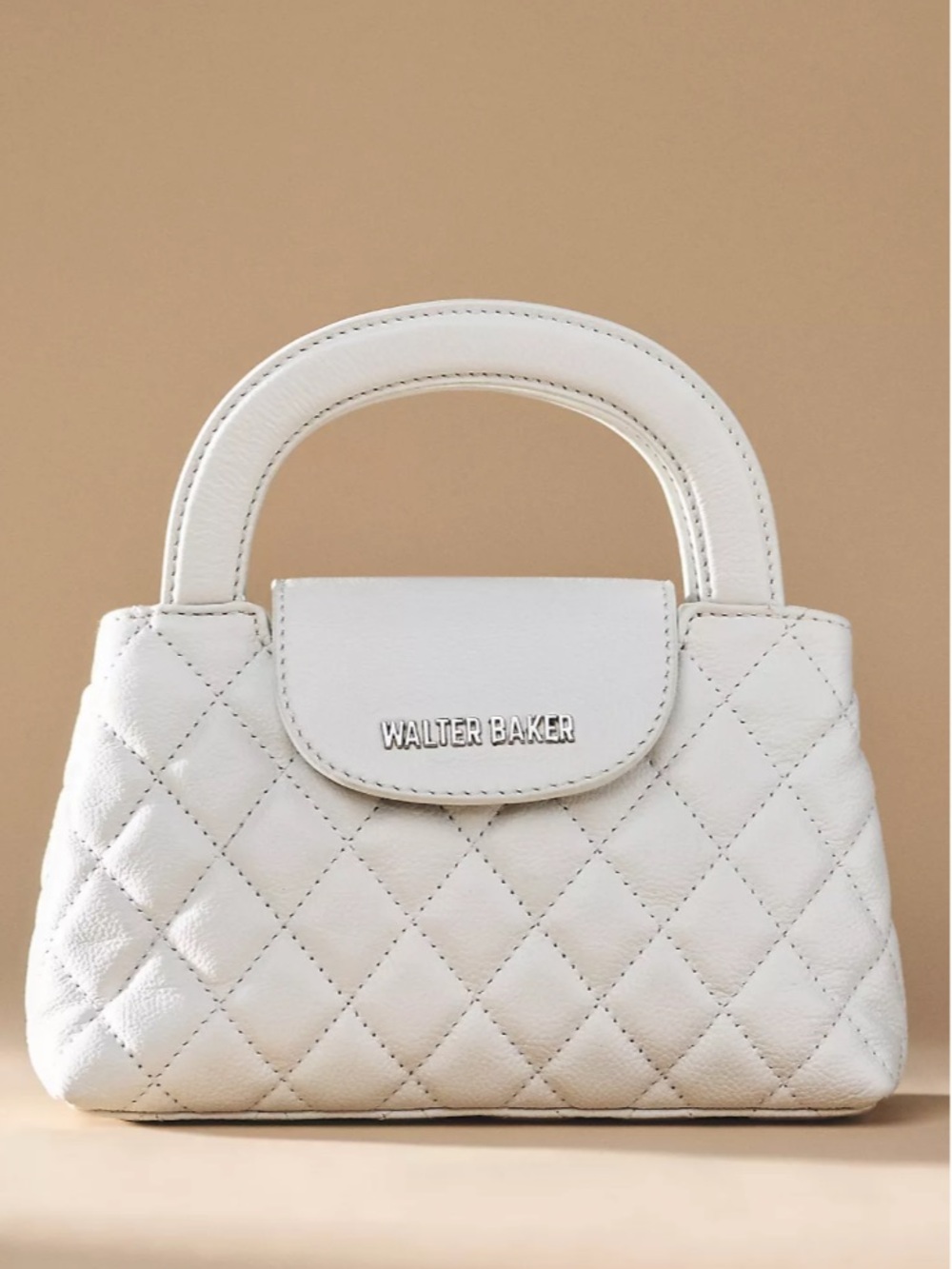 Walter Baker Phoebe Micro Mini, Bright White - NWT